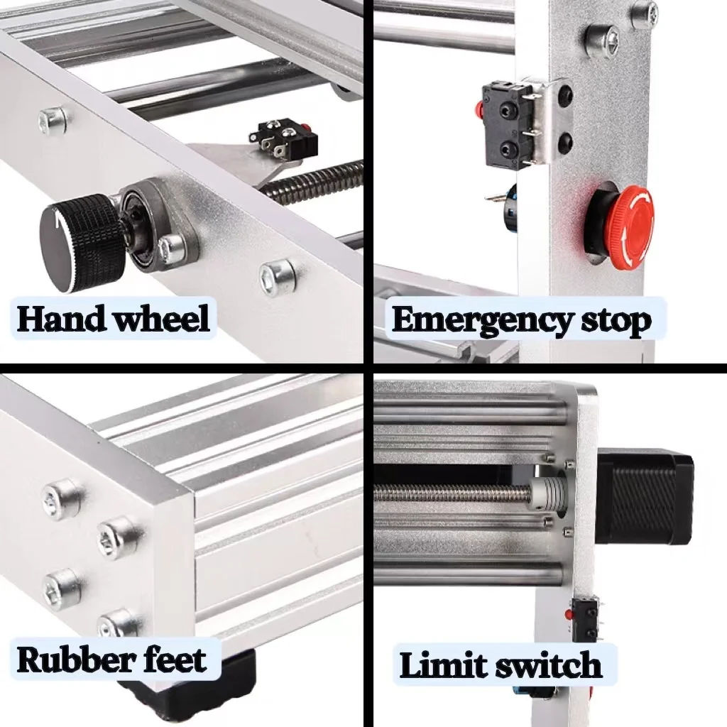 Laser Engraving Machine CNC 3018 Max With 500w Spindle Metal Milling Engraving Machine 20W Laser Engraver DIY CNC Wood Router Cut MDF Stainless Steel laser engraving machine