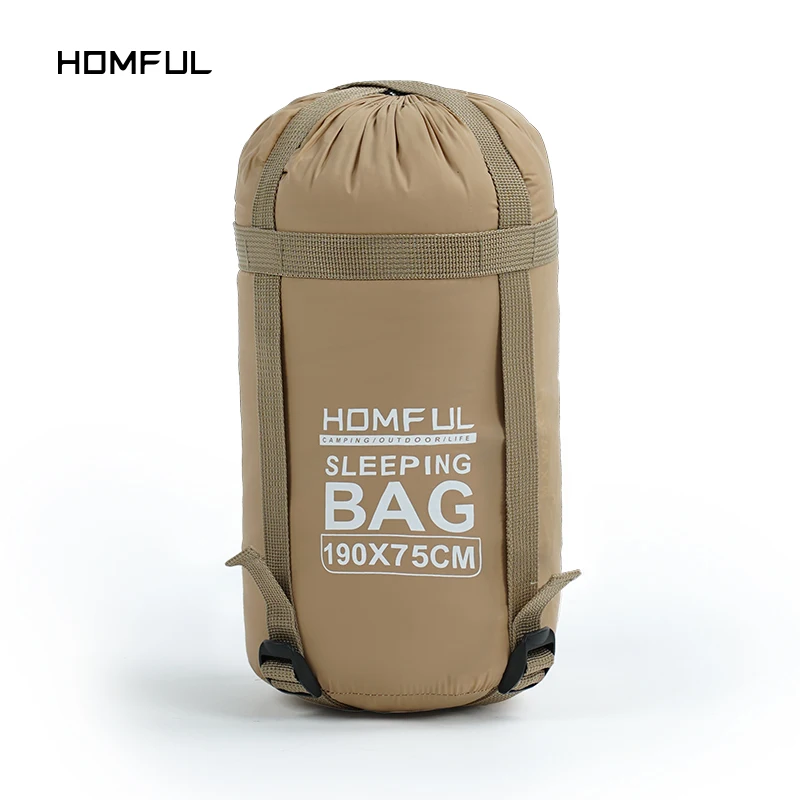 Outdoor Envelope Sleeping Bag Mini Ultralight Multifunction Travel Bag Hiking Camping Sleeping Bags Nylon 190 * 75cm lazy bag sleeping bag