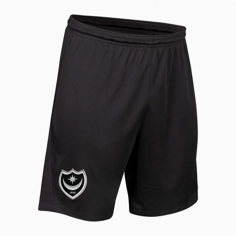 Cycling Jersey Set Men's Fashion Portsmouth Home Shirt Set Loose And Comfortable Round Neck Top Breathable Soft Shorts