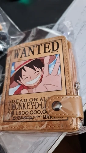 Monkey D. Luffy Wallet WANTED photo review