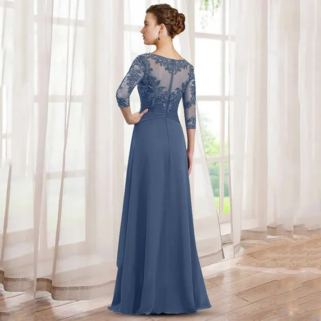 AIOVOX Elegant A-Line Mother of the Bride Dresses