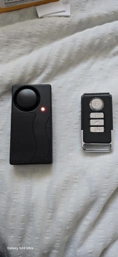 Awapow Wireless Vibration Bike Alarm With Remote Control Anti-Theft Door And Window Alarm 110dB Loud Home Bicycle Security photo review