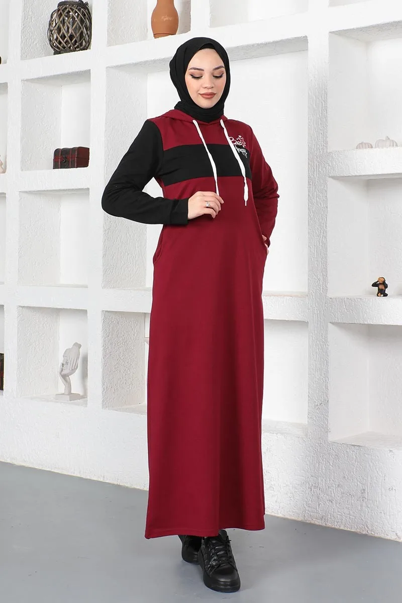 Kadin N Kapauxonlu Tesettur Spor Elbise 2022 Dubai Tuffiye Muslstenan Muslimelbise Mubarek Acuk Abaya Sam Kaftan Robe Musul