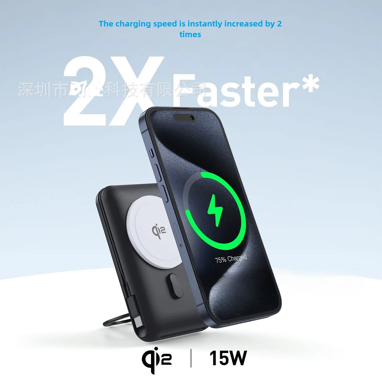 Caricatore Wireless Auto 15W Mag-Safe Per IPhone - Supporto Magnetico Ricarica Rapida