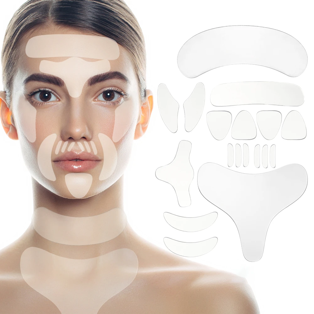 Reutilizável silicone anti rugas remendos rosto testa pescoço remoção do  olho anti rugas adesivo almofada face lifting máscara fitas cuidados com a  pele|Ferramenta Facial Care| - AliExpress