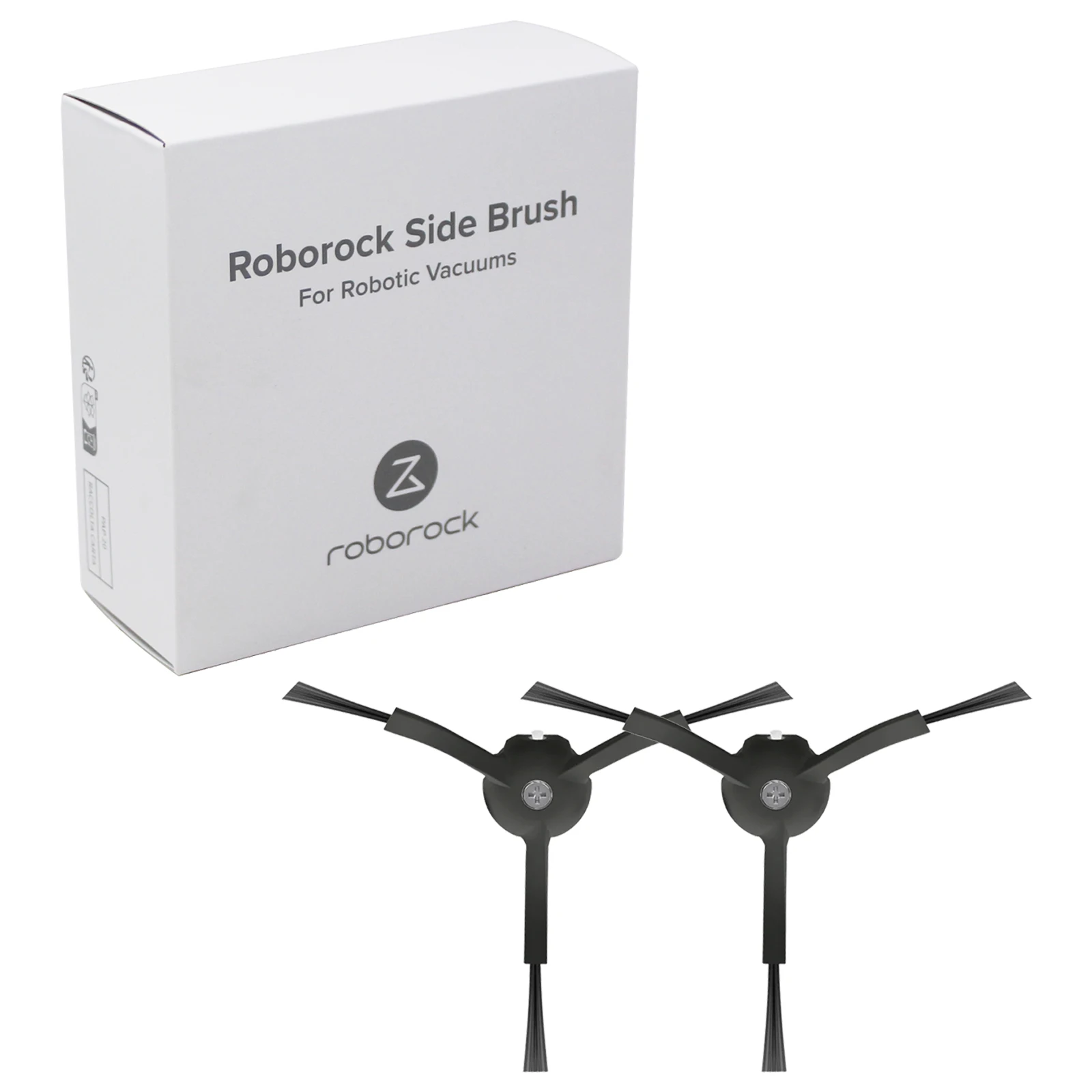 Roborock Black Side Brush Set - 2 Pack