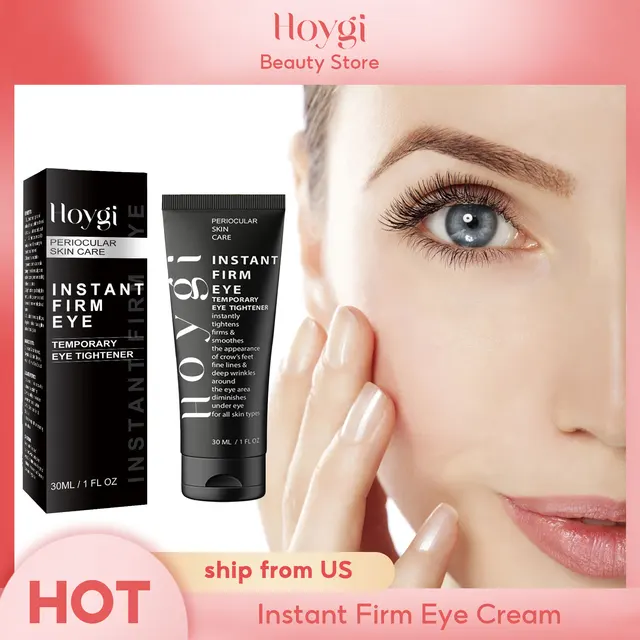 Instant Firm Eye Cream Periocular Skin Care Fade Fine Lines Bags Black Rim Moisturizing 30ml Temporary Eye Tightener 1