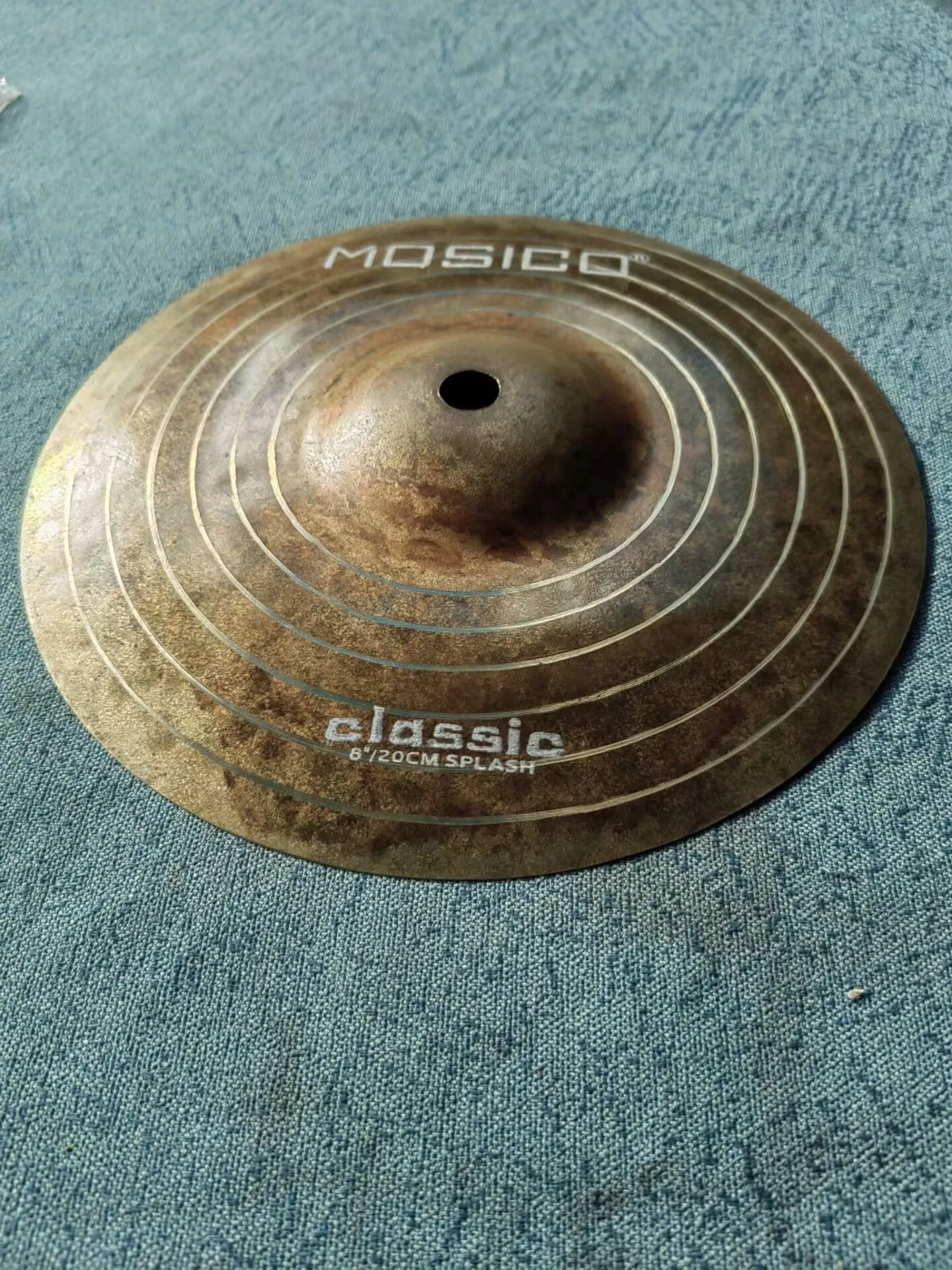 Mosico Splash Cymbal 6"/8"/9"10"/12" Classic Bronze Alloy Professional Drum Cymbal For Drummer