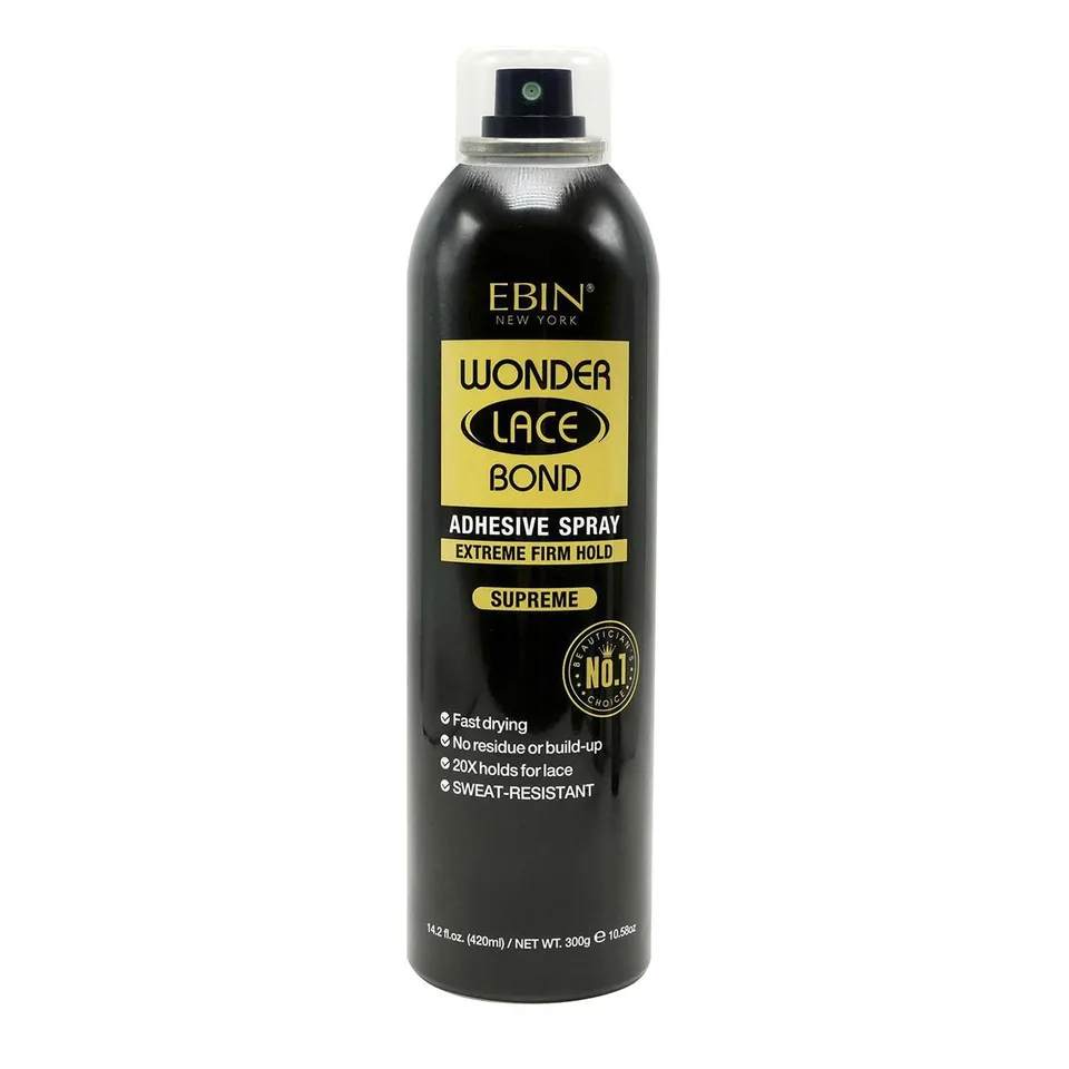 Ebin New York Lace Bond Wig Adhesive Spray Maximum Hold