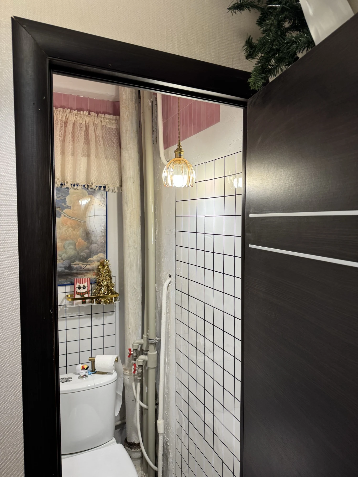 Modern Minimalist Glass Creative Petal-Shaped Hanging & Flush Wall Light - 6 Colours