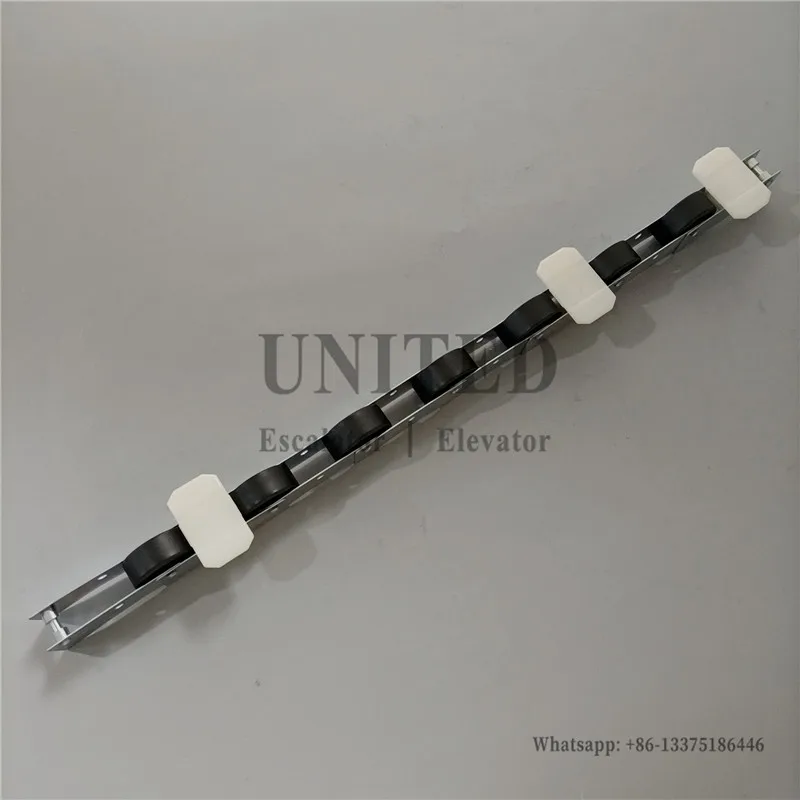 SEH498347 7 Rollers Escalator Newel Reversing Chain Escalator Spare Parts