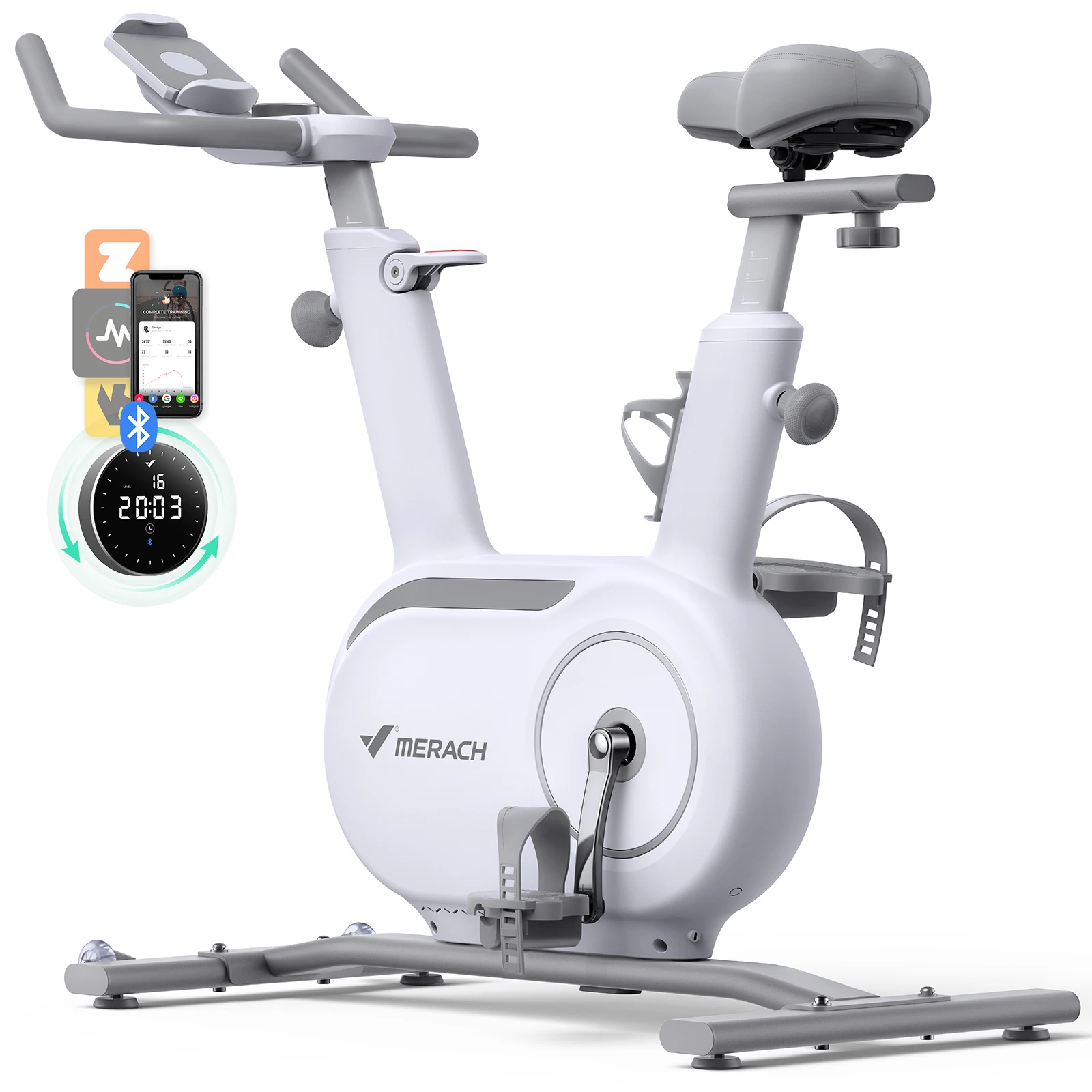 その他 Merach Fitness Bike MERACH Fitness Bike, Self-Generating, App Interlocking