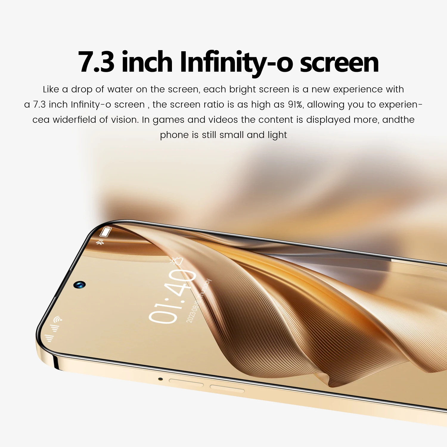 2024 리노 10 프로 5G 스마트폰, 옥타코어 스냅드래곤 16 + 1TB 7.3 인치 휴대폰, 108MP 7800mAh 구글 플레이 휴대폰 OTG, 신제품