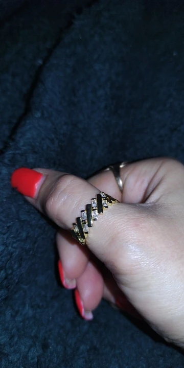 Fashion Gold Color Stainless Steel Rings photo review