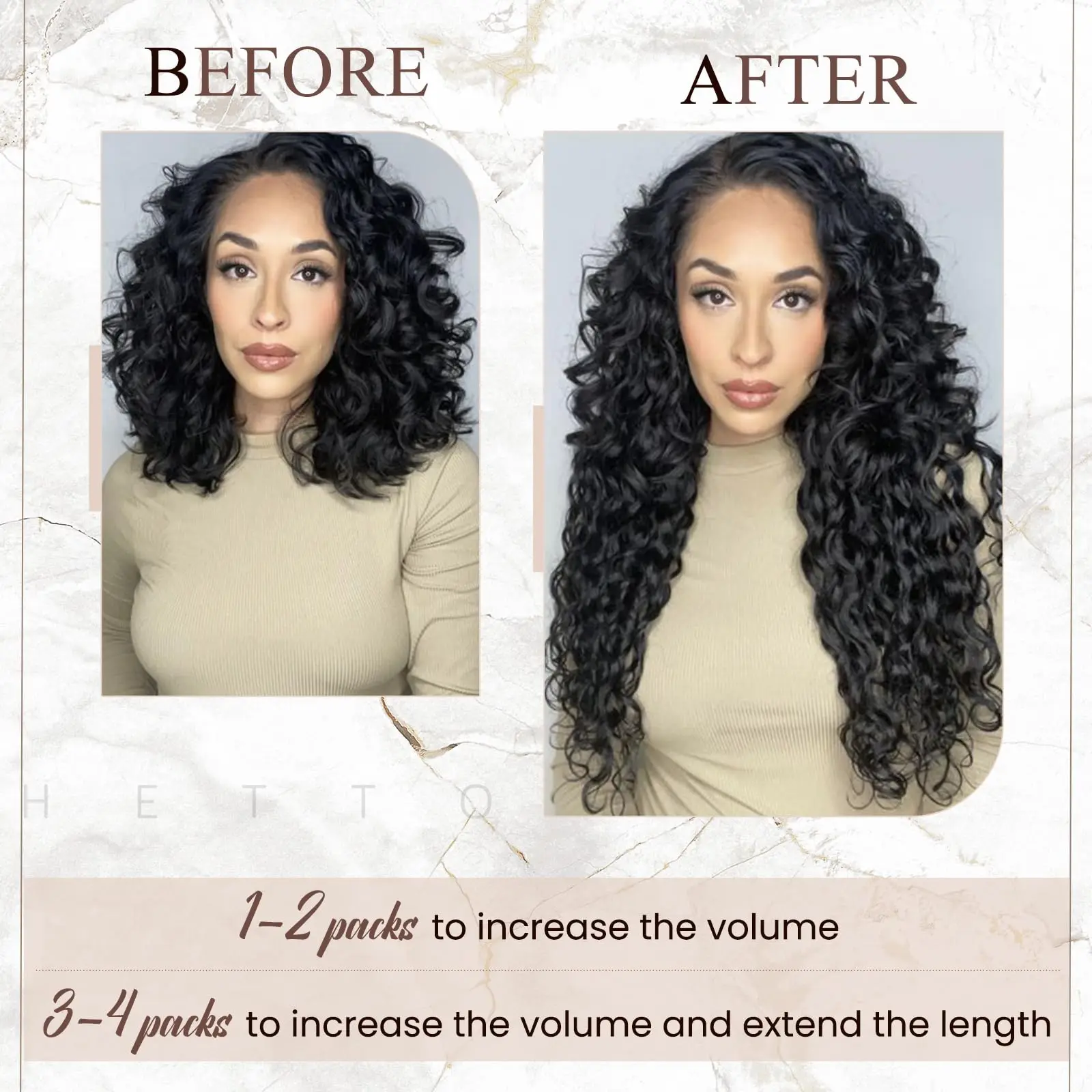 Human Hair Extensions Hair Extensions Curly Tape in Hair Extensions Deep Wave Tape in Hair Extensions #1B Human ins Full Head Deep Wave