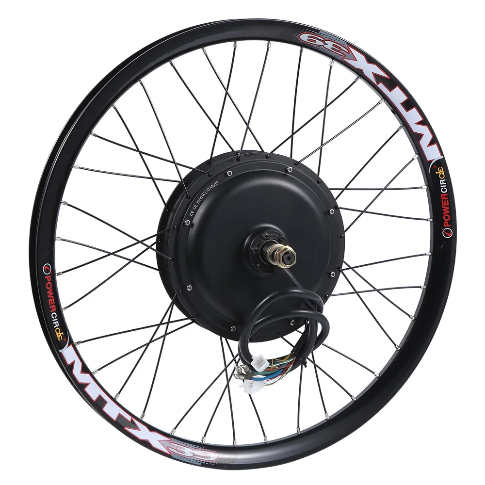 48v-96v 3000w Electric Bike Hub Motor Wheel 19" Motorcycle 80/100-19 Tire