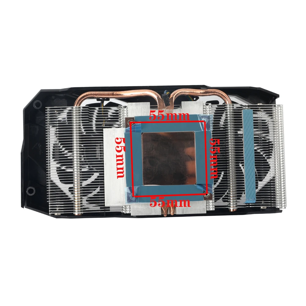 Radiador de Refrigeração Substituir A4000 Placa Gráfica Dissipador Calor com Ventilador para Palit Rtx3060 Rtx 3060 Stormx oc Gpu Refrigerador Dissipador Calor Novo - Imagem 5