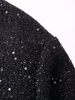Nlzgmsj Women Shiny Sequin Jacket Y2k Gold Color Stand Collar Long Sleeve Short Coat Autumn Winter Ladies High Streetwear 4