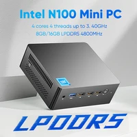 Topton 12th Gen Mini PC Alder Lake Intel N100 Quad Core DDR5 8G/16G 4800Hz Windows 11 Dual LAN Firewall Router Gaming Computer 1