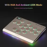 Haute42 Aluminum Alloy Hitbox Leverless Arcade Stick Fighting Game Hitbox Controller For PC/Ps4 /Ps5 Joystick Arcade Controller - Image 5