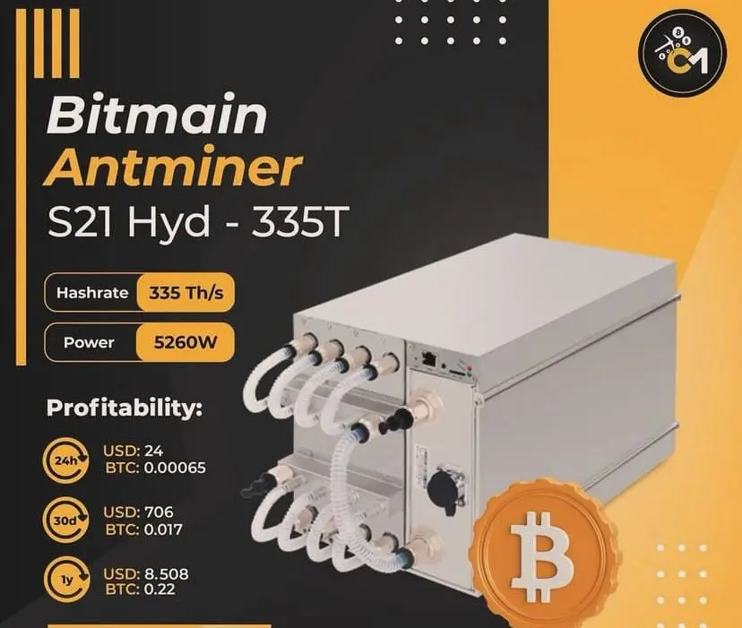 

Bitmain Antminer S21 355TH/s 5260 Вт