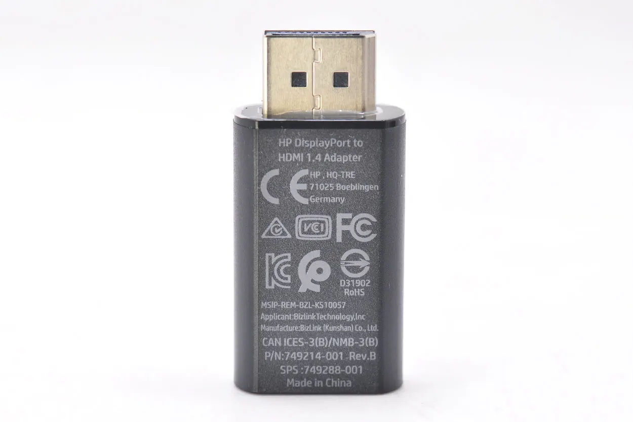 4K@60Hz DisplayPort to HDMI(Female) 1.4 Adapter converter F3W43AA 749214-001 749288-001 For HP laptop PC