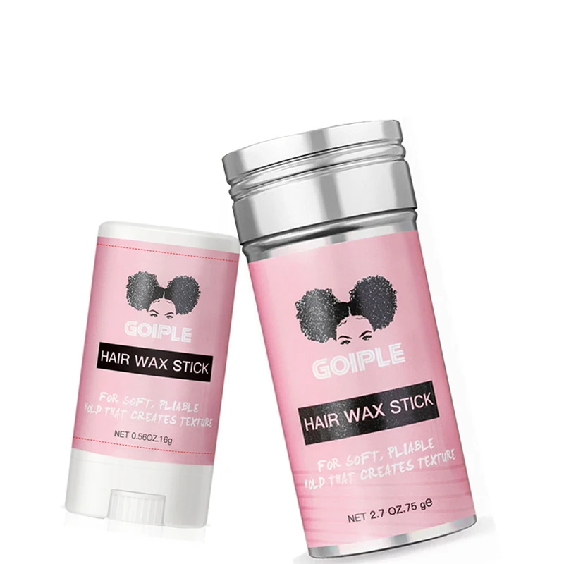 GOIPLE Long Lasting Styling Hair Wax Stick for Men Women Smooth Broken Back Hairs Curly flying Edge Control Gel Wig Solid Pomade