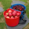 Berry Picking Basket with Adjustable Strap Fruit Harvest Basket Organizer Compact Gardening Tool for Park Backyard Farm 2