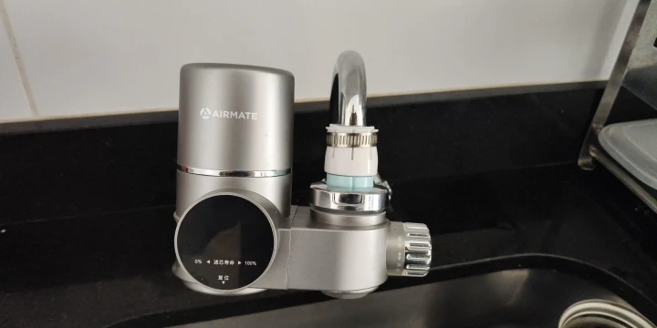 New Youpin Water-power Sterilization Faucet Water Purifier Ultraviolet Deep Sterilization 8-stage Fine Filtration Heating Faucet photo review