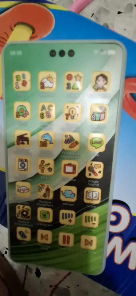 Toy Cell Phone Educational Mobile Model for Kids—Learning Fun photo review