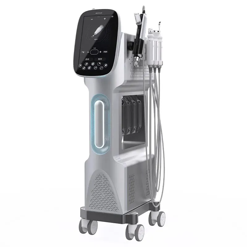 

WB-09 Dermabrasion Machine 9 In 1 H2o2 Oxygenation Glow Skin Care Aqua Peel Microdermabrasion Facial machine