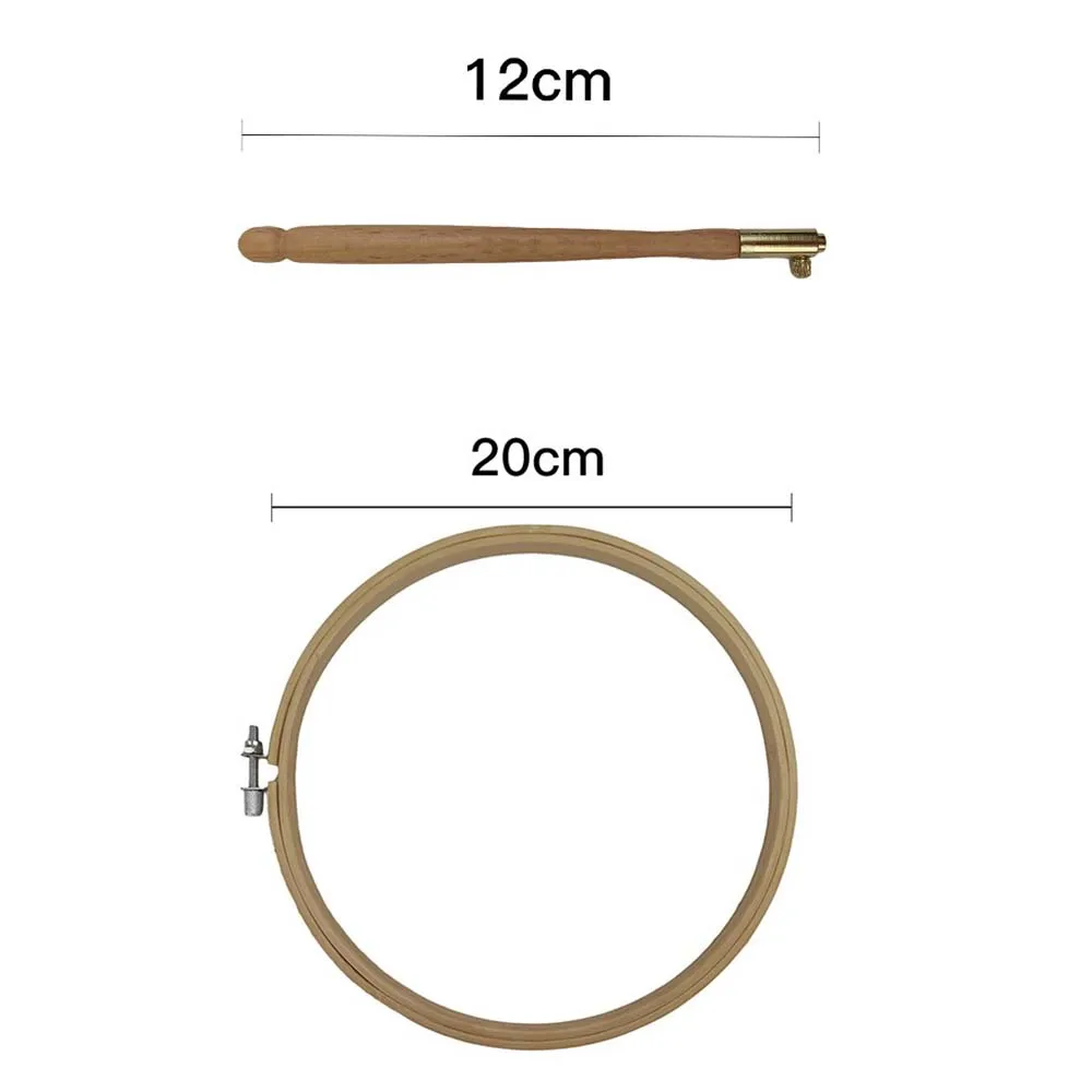 1Set Embroidery Tool Kit Poking Embroidery Yarn Thread DIY Combination Sequin Beaded Craft Material Package Sewing Accessories