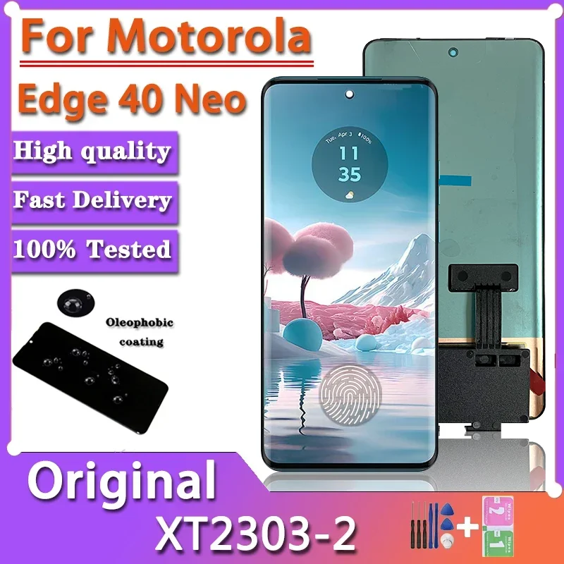 Vásárlás: Motorola Edge 40 Neo XT2307 - LCD Kijelző + Érintőüveg
