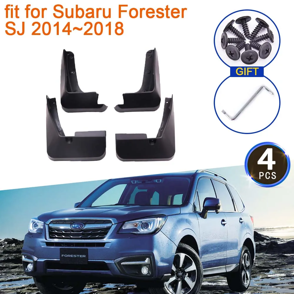 4xforSubaruForesterSJ20142015201620172018MudFlapMudguards