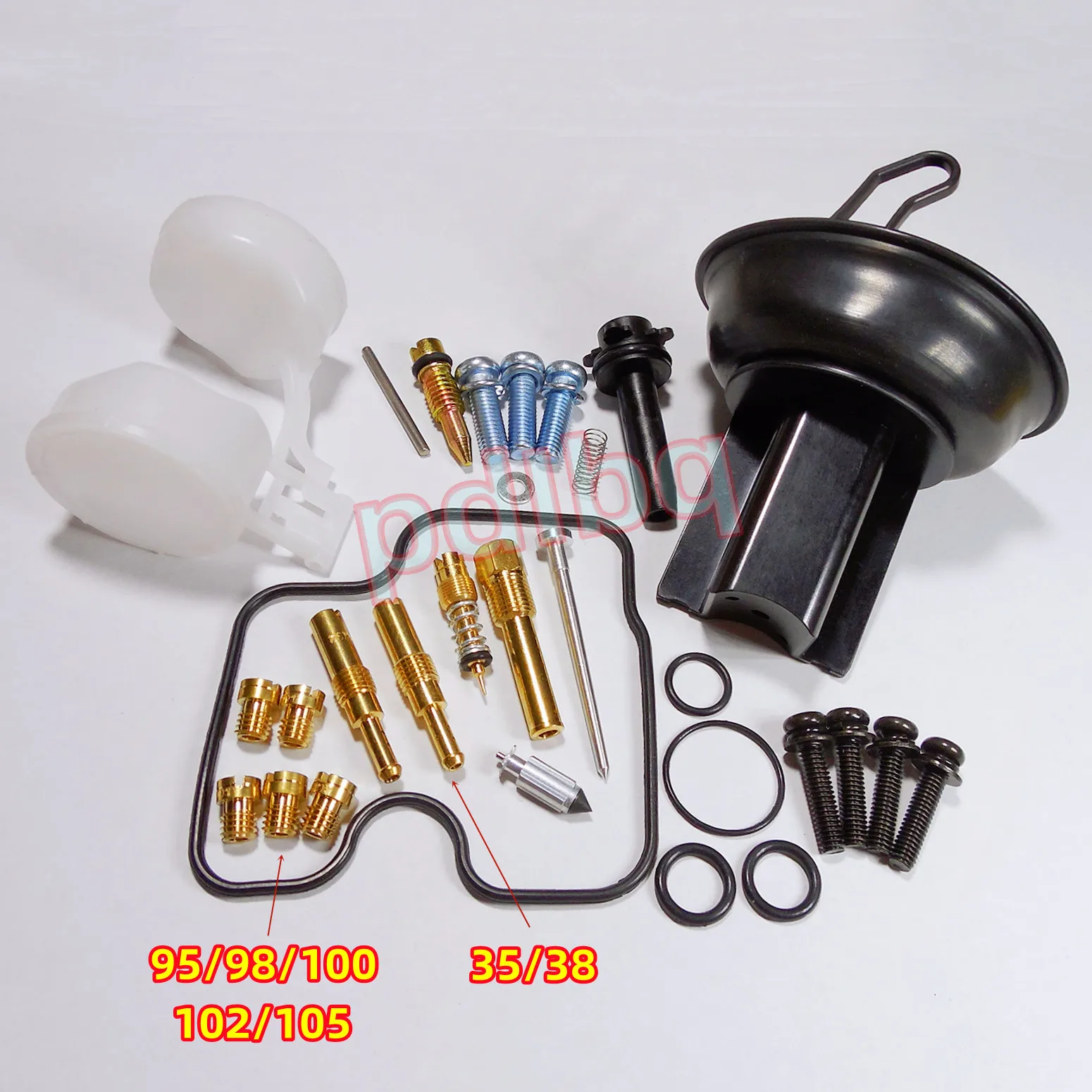 

(1 sets/pack) for Honda CB400SF VTEC motorcycle Keihin carburetor repair kit with plunger diaphragm assembly and float