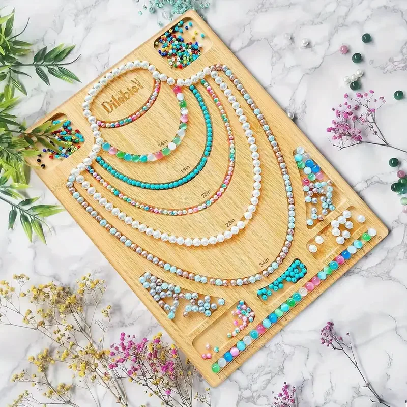 Multi Functional Bamboo Beading Board Set