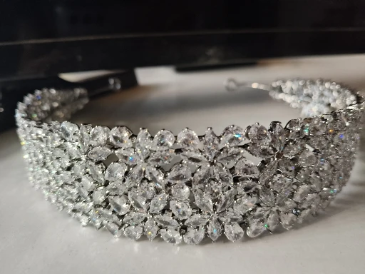 Wedding Hair Accessories Leaf Tiara Crown AAA Zircon Headbands For Brides Women Princess Queen Zirconia Headpiece Bridal Jewelry