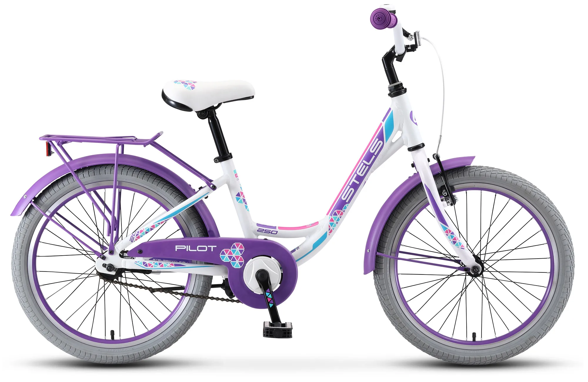 Велосипед Stels Pilot 250 Lady 20 V010 пурпурный 12&quot |