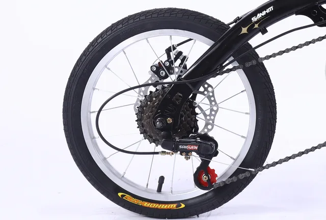 16인치 미니 벨로 접이식 자전거: 도시 주행을 위한 컴팩트하고 편리한 솔루션