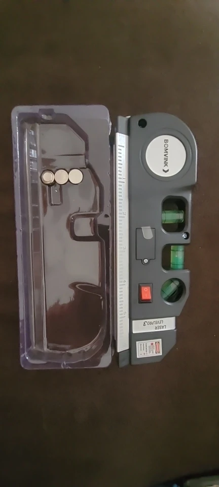 Ferramenta de Medição 4 em 1 - Nível Laser photo review