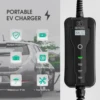 Chargeur de voiture électrique de type 2, prise Schuko de niveau 2