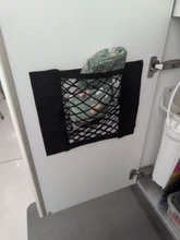 Sacchetti Appendi-Rete Autoadesivi 2 Pezzi - Organizer Per Porta, Armadio, Cucina E Bagno - Foto 5