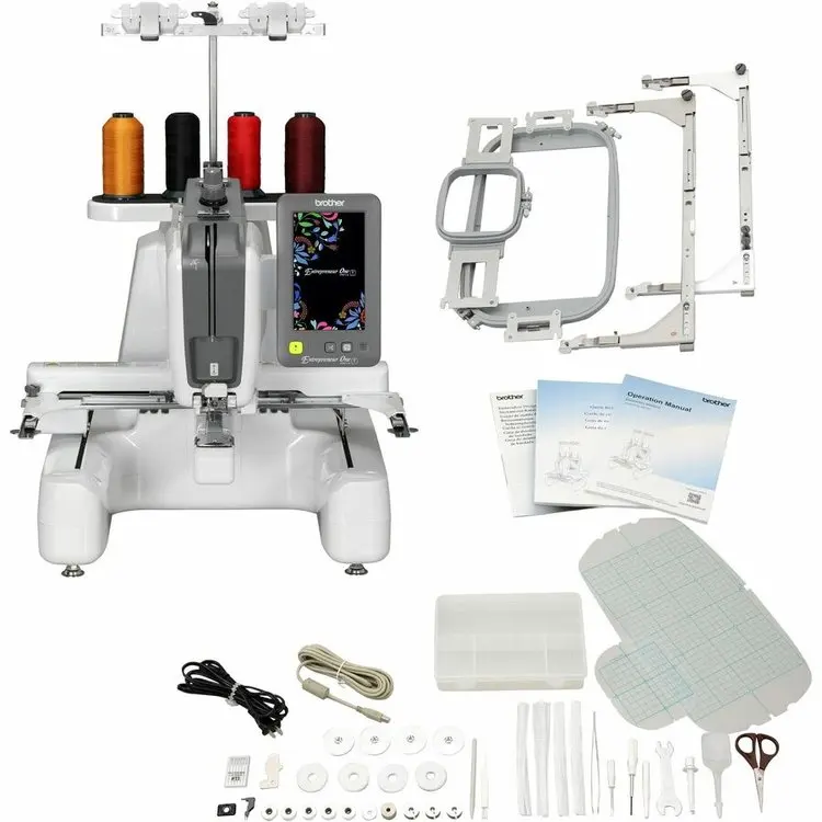 Newly Brothers Entre-preneur One PR1X Single-Needle Embroiders Sewing Machine