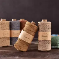 3.5MM Polyester Knitting Cord Macrame braid cord for Hand Knitting & Bag Making Rope Rug Making cord 1