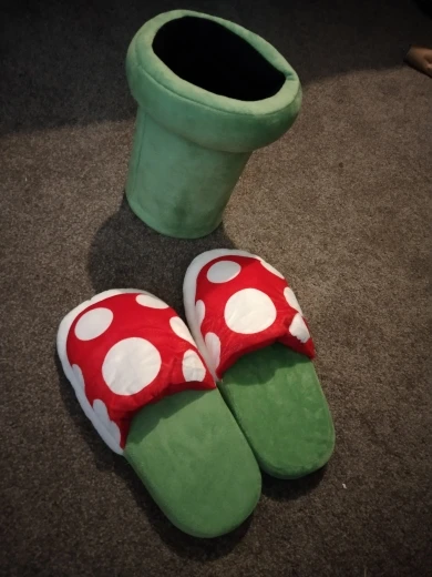 Chausson plante Mario Bros – Drole De Boutique