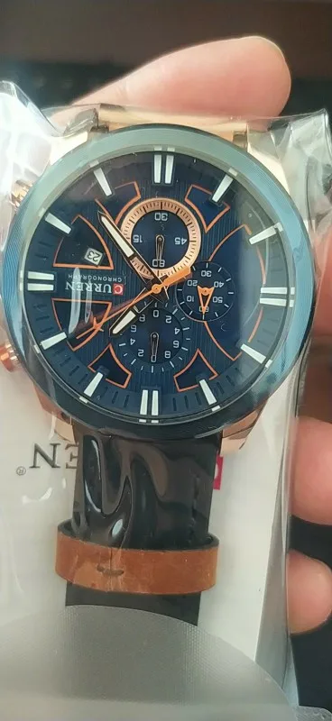 Relógio Masculino Luxo Clássico OLEVS 9931 Pulseira em Aço Inoxidável Quartzo à Prova D'água photo review