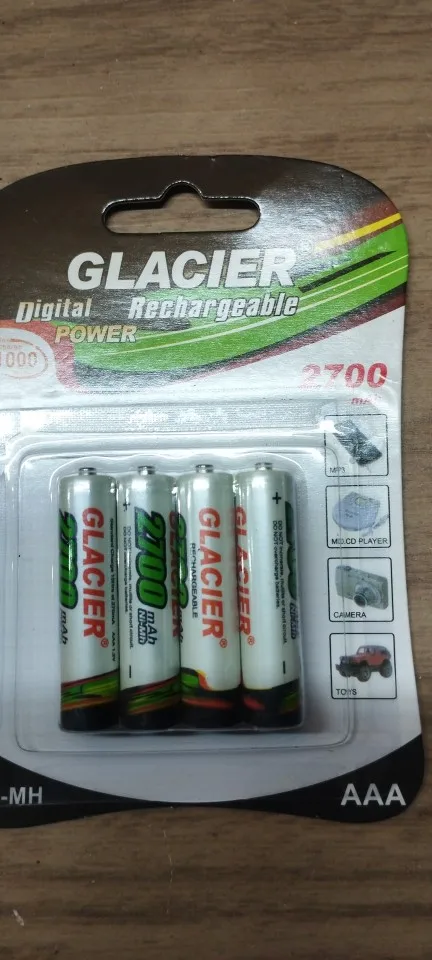 4 Pilhas Recarregável AAA 2700 No Blister Ideal Para Varios Aparelho recarregavel photo review