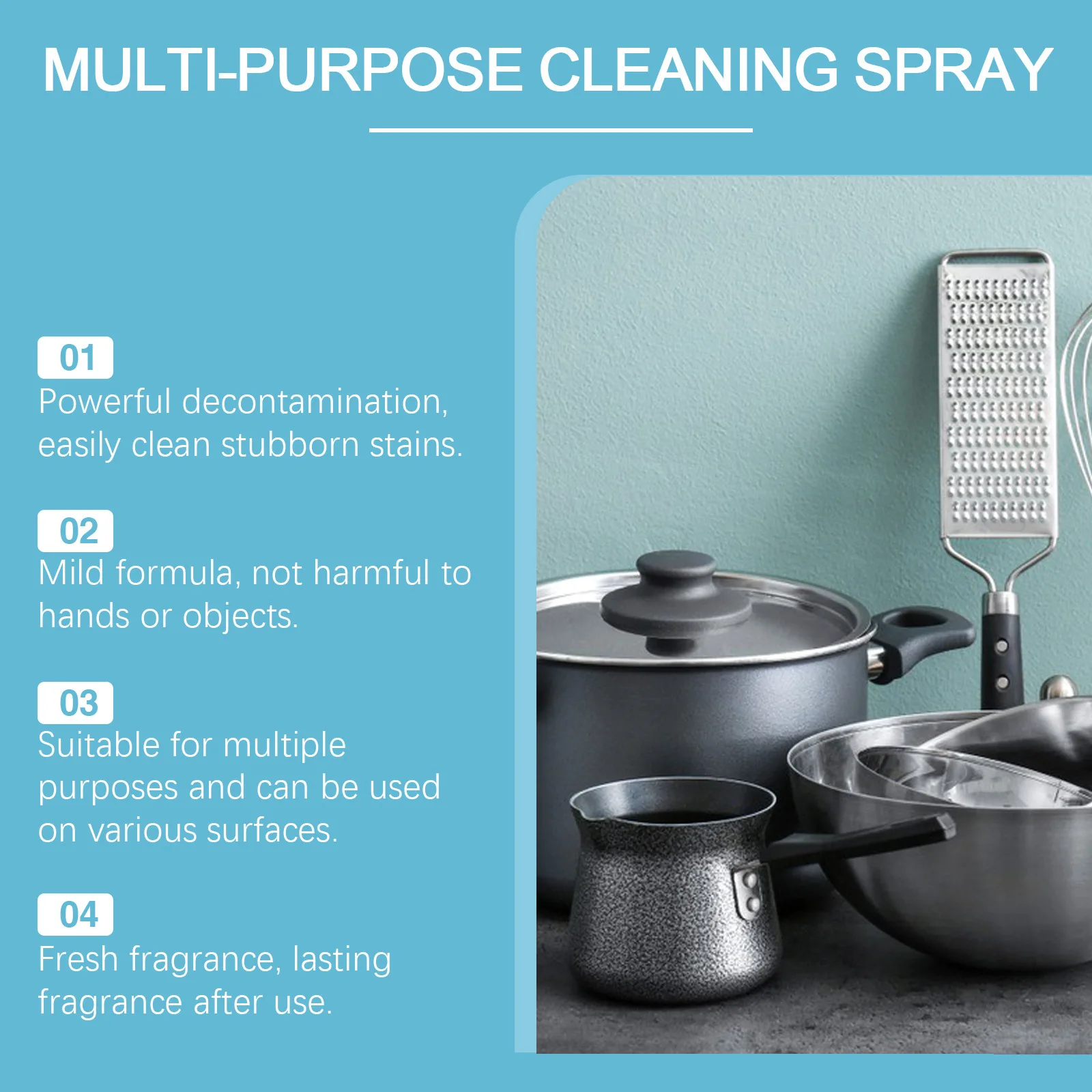 Jakehoe 120ml Degreasing Foam Cleaner Spray Heavy Oil Stain Remover Dining Room Deodorant Oven Kitchen Grease Cleansing Agent