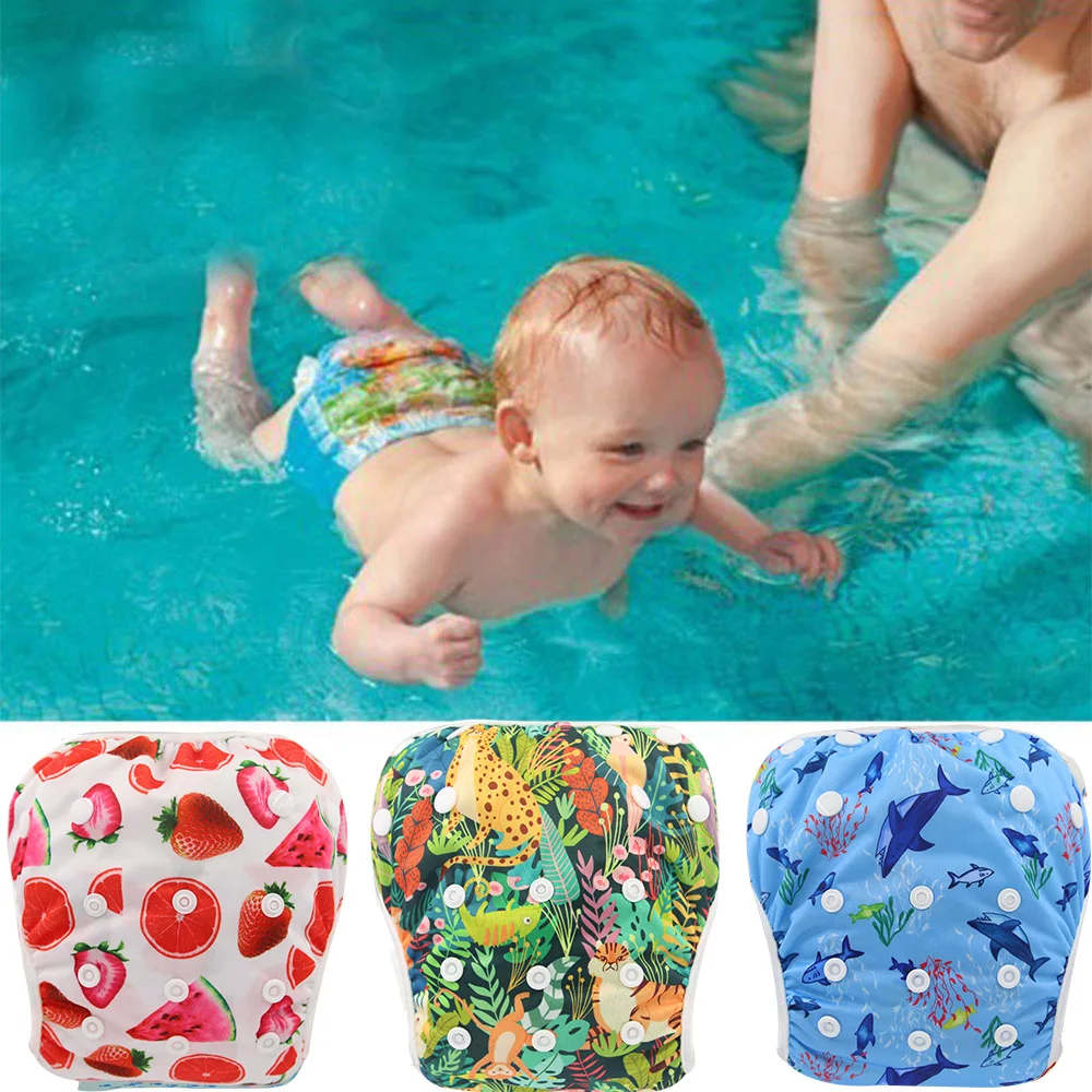 NewbornSwimDiaperNappyPantsReusableBabyInfantBoyGirlToddler0