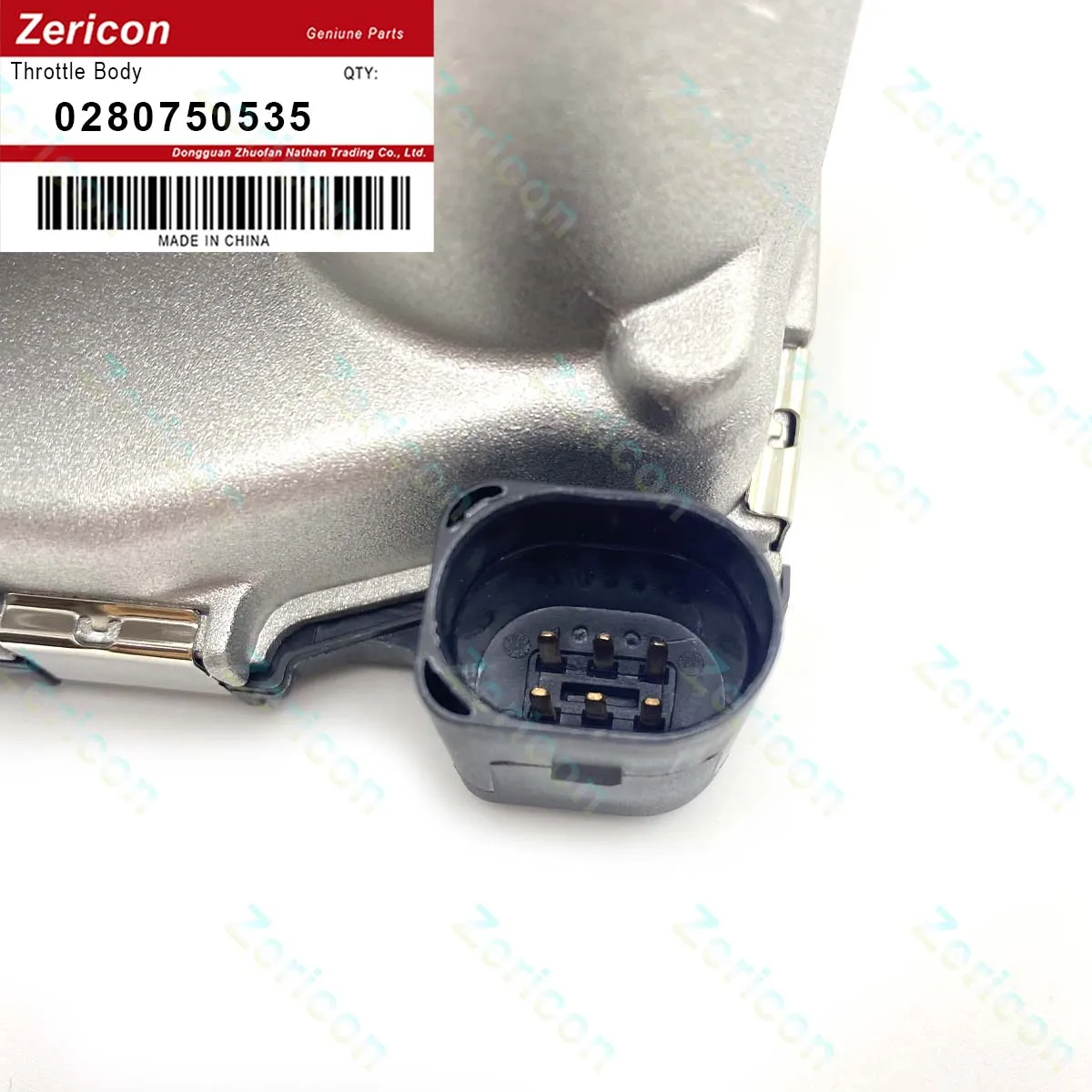 Throttle Body 0280750535 7S7G-9F991-CA Compatible With 2011-Ford Fiesta 1.6L
